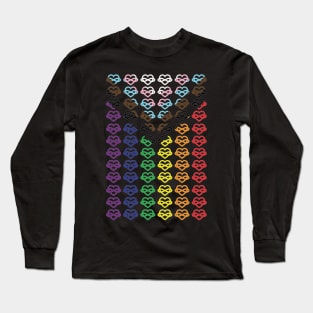 Polyamory Progress Pride Flag Long Sleeve T-Shirt